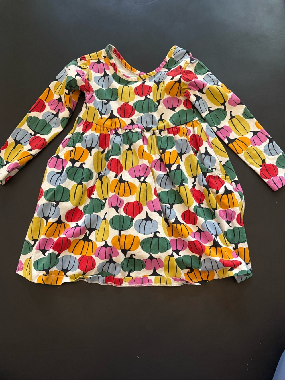 Hanna Andersson Pumpkin Dress 4T